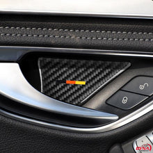 DynaCarbon™️ 4PCS Carbon Fiber Interior Door Handle Trim Overlay for Mercedes Benz W205 C Class C180 C200 C300 GLC