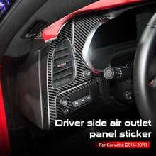 DynaCarbon™️ 4 PCS Driver Side Air Outlet Panel Surround Kit for Chevrolet Corvette 2014-2019