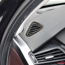 DynaCarbon™️ 2PCS Carbon Fiber AC Outlet Vent Trim Overlay for BMW X5 F15 2014-2017