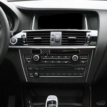 DynaCarbon™️ Carbon Fiber AC CD Control Panel Trim Overlay for BMW X3 F25 X4 F26