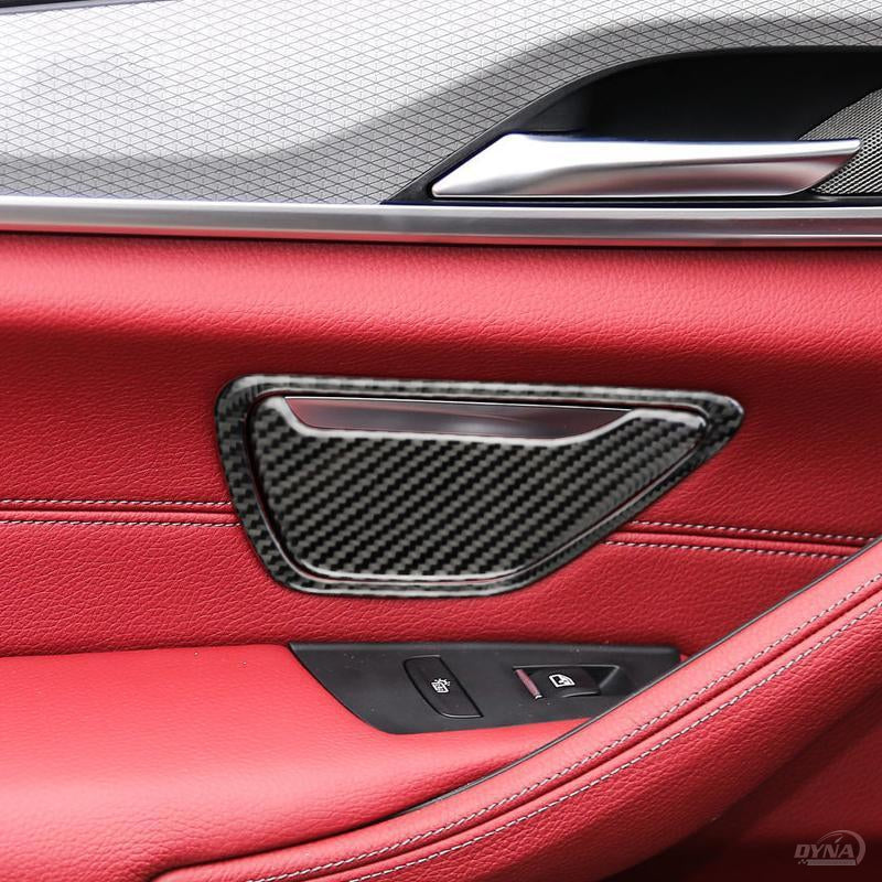 DynaCarbon™️ Carbon Fiber Door Ashtray Overlay for BMW G30