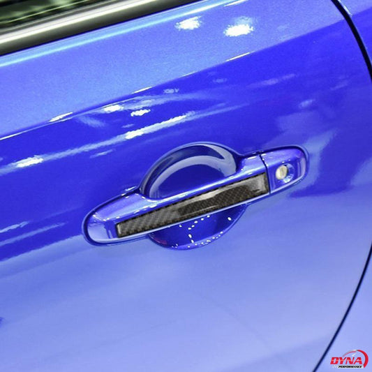 DynaCarbon™️ Carbon Fiber 2PCS Carbon Fiber Protective Door Handle Trim Overlay for FR-S 2013-2017