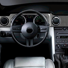 DynaCarbon™️ 6 PCS Full Carbon Fiber Dashboard Kit For Ford Mustang 2005-2009