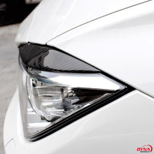 DynaCarbon™️ Carbon Fiber Headlight Eyebrows for BMW F30 3 Series F32 4 Series 2013-2015 Pre-Facelift