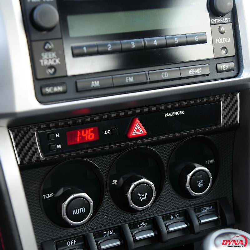 DynaCarbon™️ Display Panel Frame Trim Overlay for Toyota 86 2013-2016