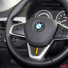 DynaCarbon™️ Carbon Fiber Steering Wheel Trim Overlay for BMW X1 F48 1 Series F52 F45 F46