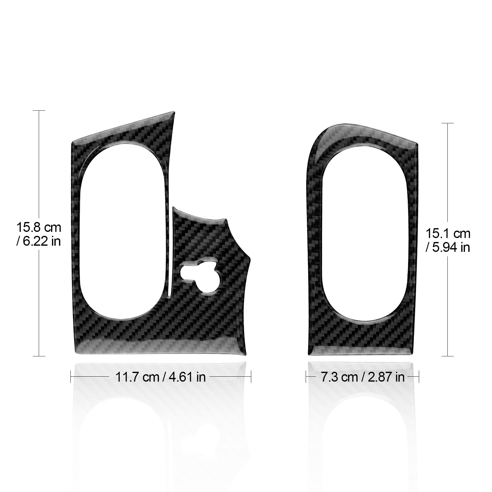 DynaCarbon™ Carbon Fiber Air Vents Trim for Corvette C6 2005-2007