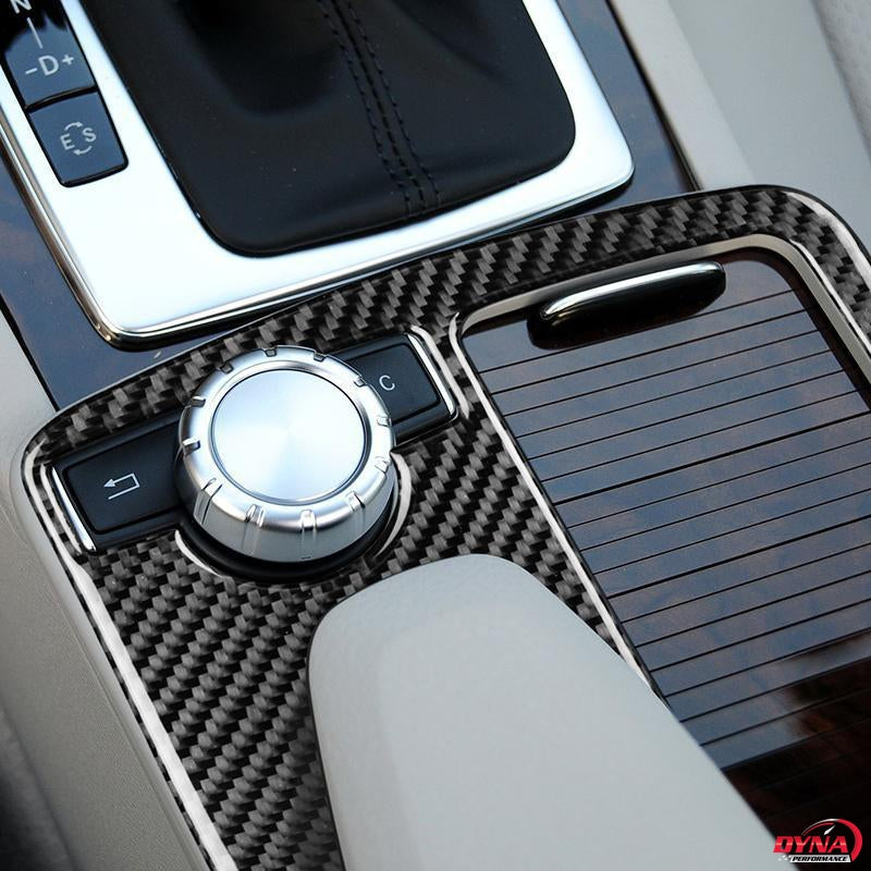 DynaCarbon™️ Armrest Panel Trim Overlay for Mercedes Benz C Class W204 E Class W212