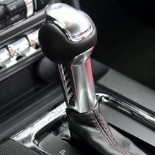 DynaCarbon™ Carbon Fiber Gear Shift Knob Trim for Ford Mustang 2015-2023