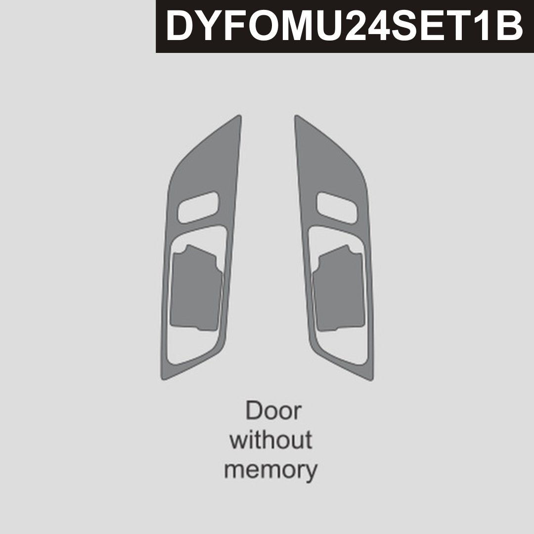 DynaCarbon™ Carbon Door Handle Trim Kit for Ford Mustang 2024