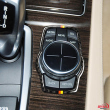 DynaCarbon™️ Carbon Fiber Multimedia Frame Trim Overlay for BMW F10 F20 F22 F30 F32 F34 F07 F25 F26 F15 F16