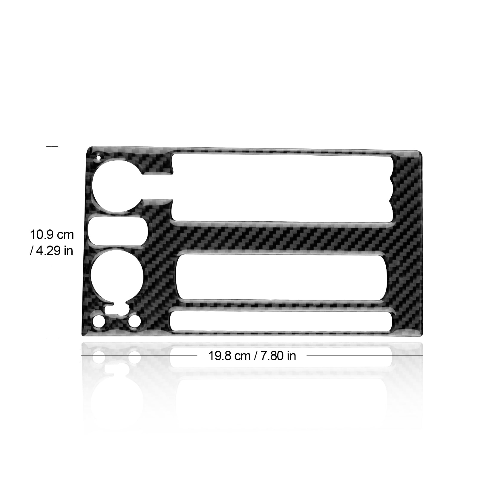 DynaCarbon™ Navigation System Control Panel Trim for Corvette C6 2005-2007