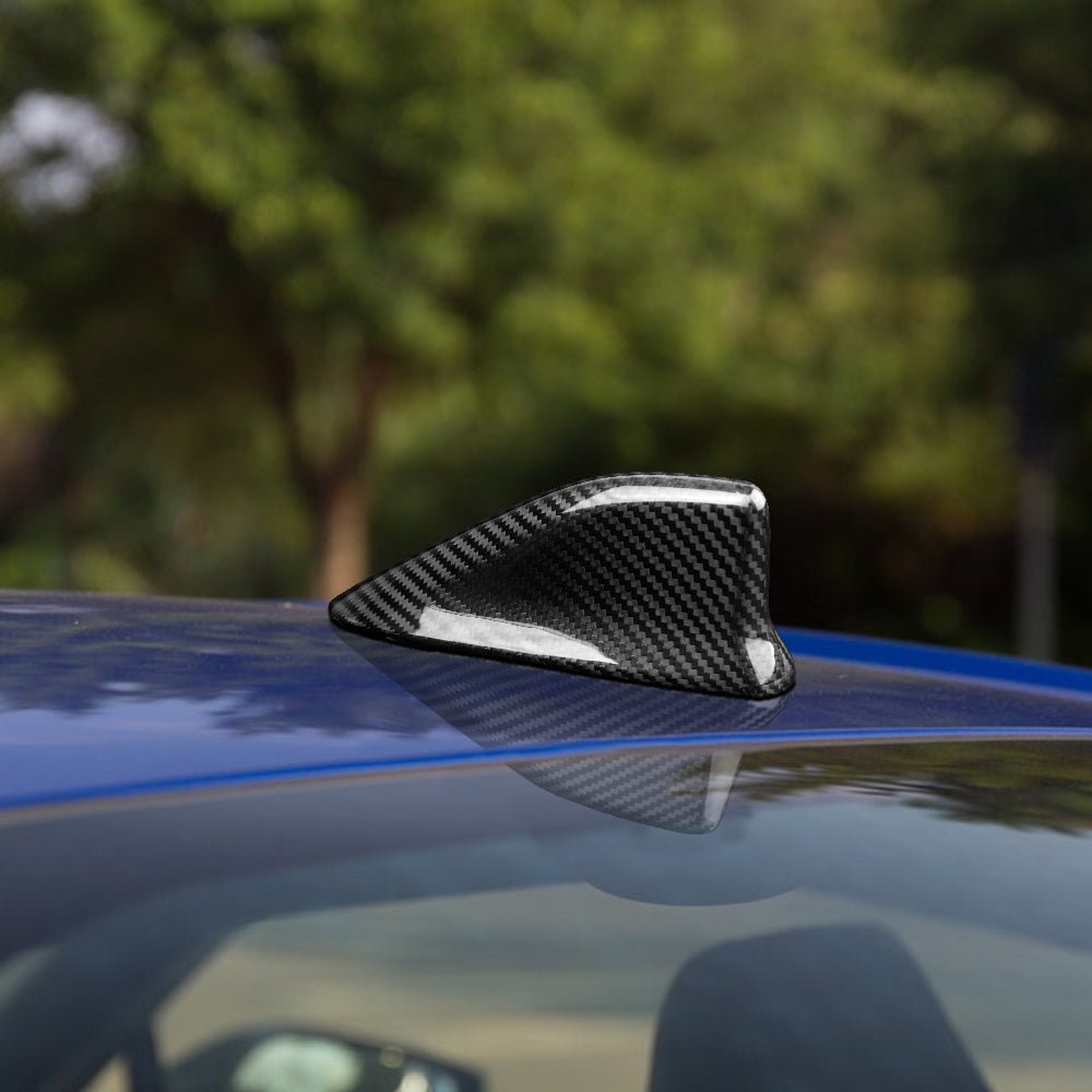 DynaCarbon™️ Hard Carbon Car Shark Fin Antenna Cover Sticker Trim for Subaru BRZ / Toyota 86 2016-2020