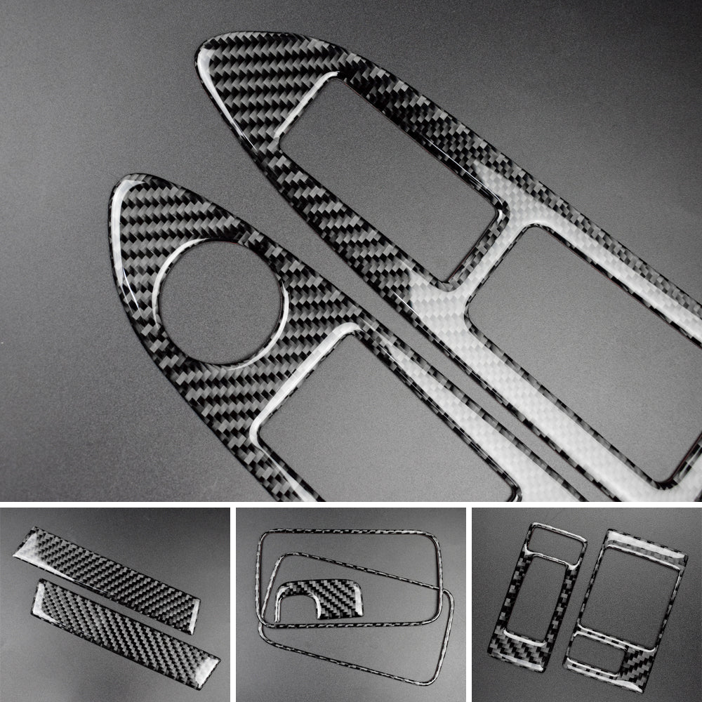 DynaCarbon™️ Carbon Fiber 14 PCS Full Door Kit for Dodge Challenger 2008-2014