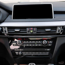 DynaCarbon™️ Carbon Fiber Center Console Air Conditioning Outlet Trim Overlay for BMW F15 F16 X5 X6
