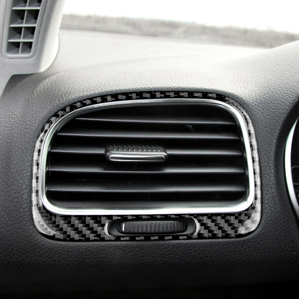 DynaCarbon™ 2PCS Air Outlet Trim for Volkswagen Golf MK6 2008-2013