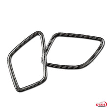 DynaCarbon™️ Carbon Fiber 2PCS Air Conditioning Vent Outlet Frame Trim Overlay for BMW X3 F25 X4 F26