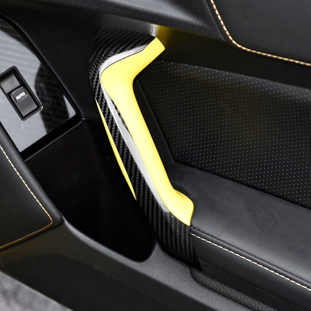 DynaCarbon™️ Hard Carbon Car Inner Door Handle Covers for Subaru BRZ / Toyota 86 2013-2020
