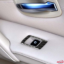 DynaCarbon™️ Carbon Fiber Car Window Control Frame Trim Overlay for BMW E60 5 Series 2008-2010