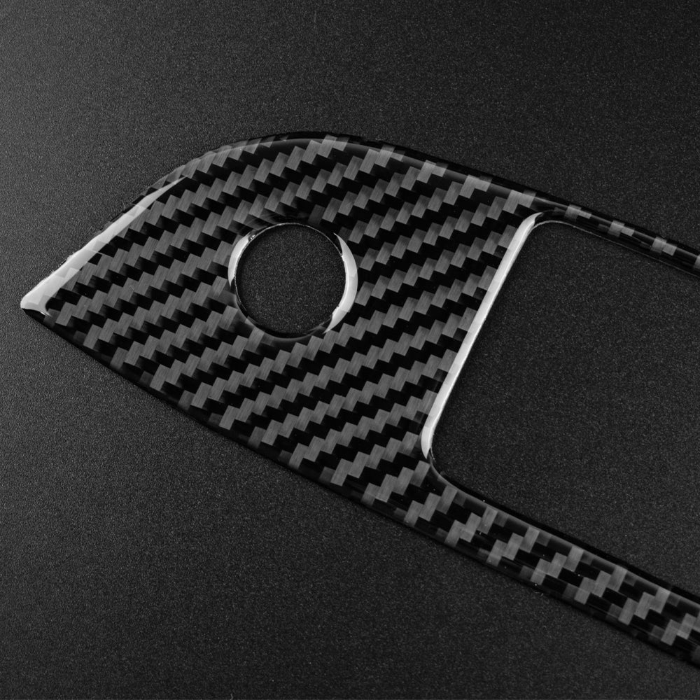 DynaCarbon™ 7 PCS Carbon Fiber Front/Rear Door Trims For Subaru WRX 2015-2016