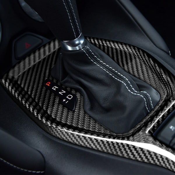 DynaCarbon™️ Hard Genuine Carbon Fiber Gearshift Panel For Chevrolet Camaro 2016-2023