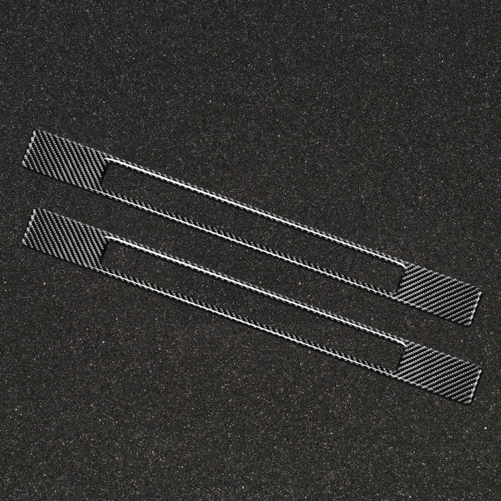 DynaCarbon™️ 2 PCS Carbon Fiber Inner Door Sills Trim For Ford Mustang 2005-2009