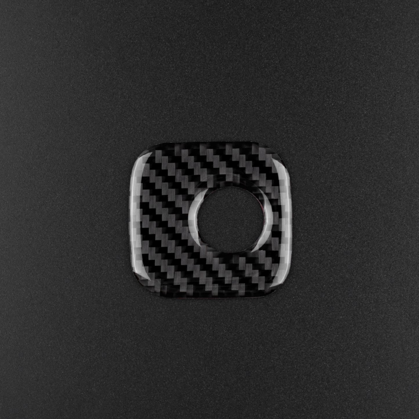 DynaCarbon™ Carbon Fiber Glove Box Handle Trim for Corvette C6 2005-2007