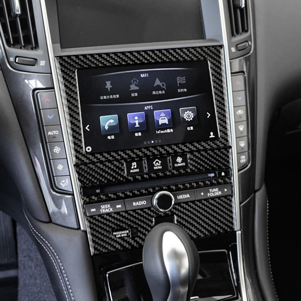 DynaCarbon™ Central Control Multimedia Panel for Infiniti Q50/Q60 2013-2022