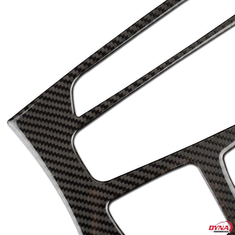DynaCarbon™️ Carbon Fiber Center Console Frame Trim Overlay for BMW X5 F15 X6 F16 2014-2017
