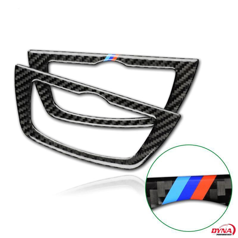 DynaCarbon™️ Carbon Fiber Headlight Switch Trim for BMW 5 Series G30 528i 530i 540i