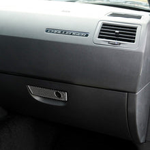 DynaCarbon™️ Carbon Fiber Glove Box Handle Overlay for Dodge Challenger 2008-2014