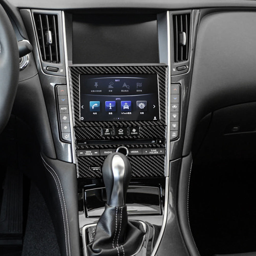 DynaCarbon™ Central Control Multimedia Panel for Infiniti Q50/Q60 2013-2022