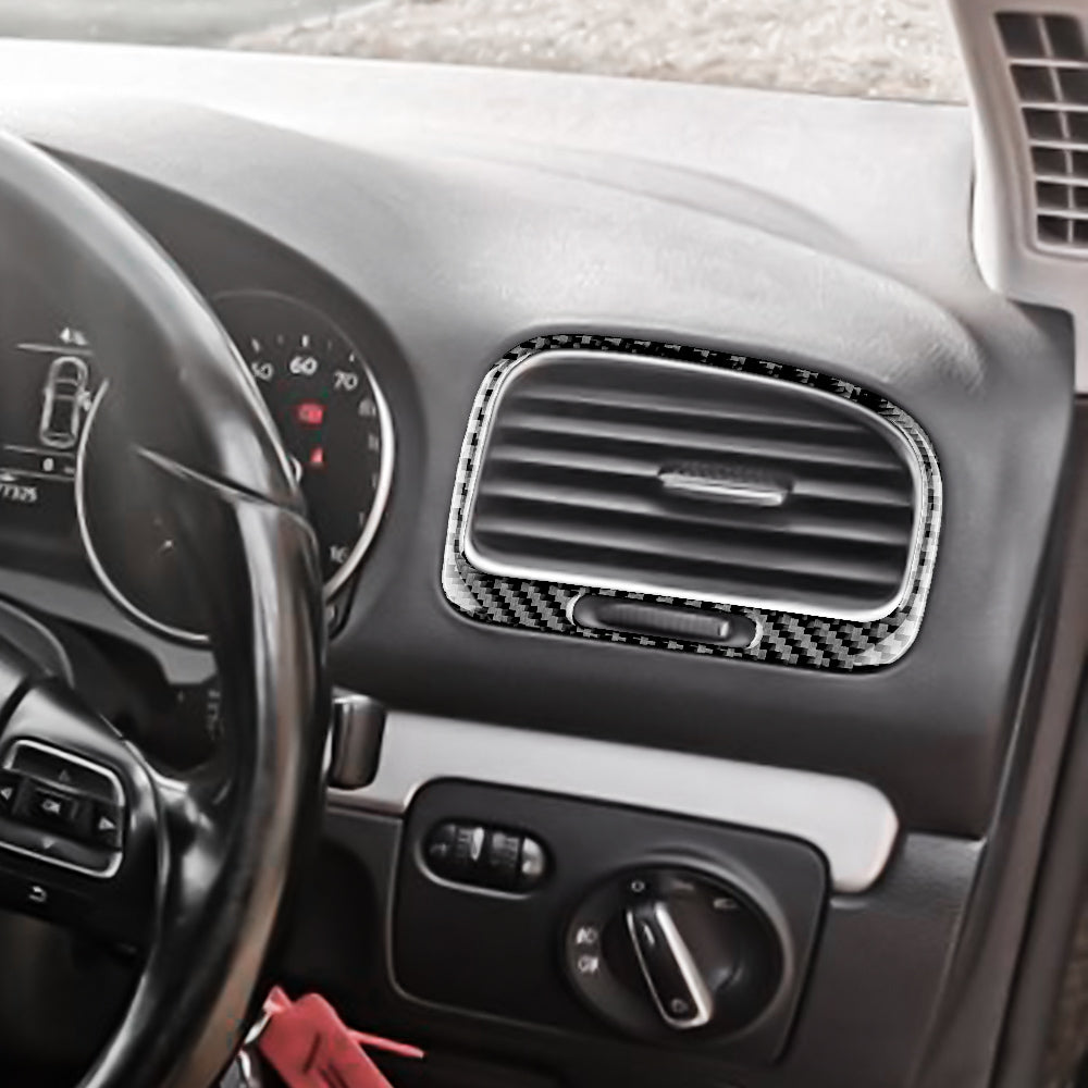 DynaCarbon™ 2PCS Air Outlet Trim for Volkswagen Golf MK6 2008-2013