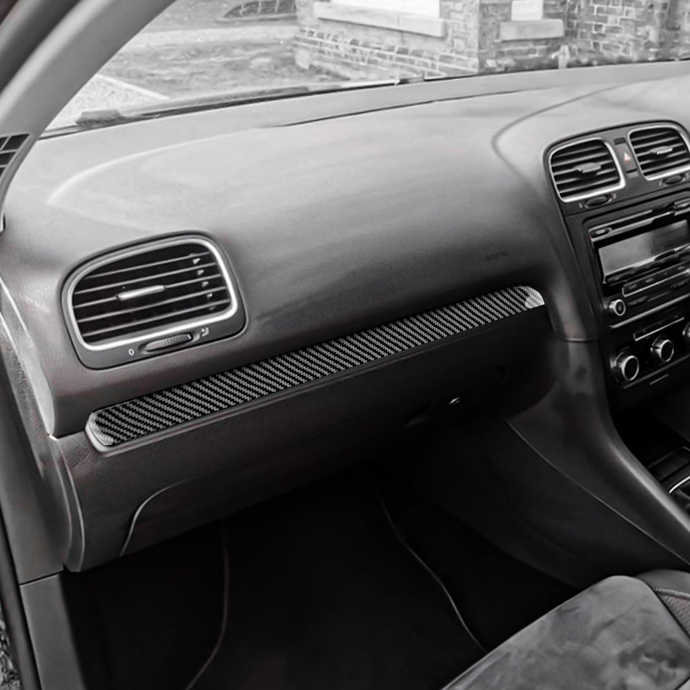 DynaCarbon™ 2PCS Dashboard Trim for Volkswagen Golf MK6 2008-2013