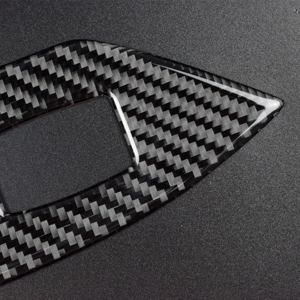 DynaCarbon™️ Carbon Fiber Window Control Trim For Ford Mustang 2005-2009