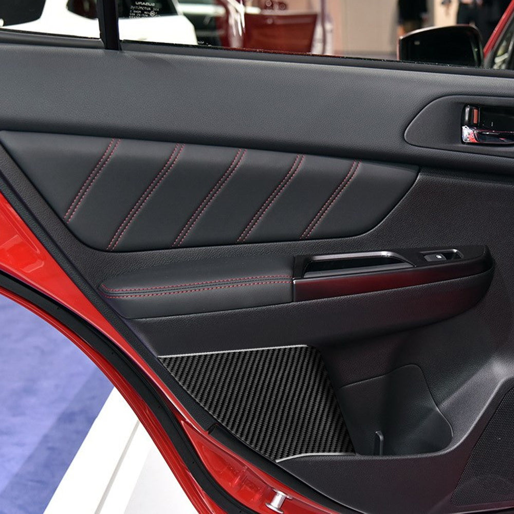 DynaCarbon™ 4 PCS Carbon Fiber Front/Rear Door Panel For Subaru WRX 2015-2021