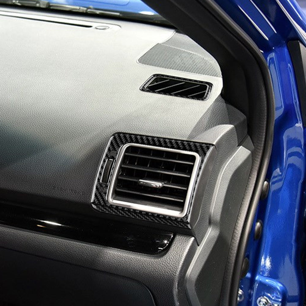 DynaCarbon™ 2 PCS Carbon Fiber Side Air Vent Outlet For Subaru WRX 2015-2021