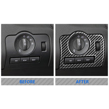 DynaCarbon™ Headlight Control Trim For Ford Mustang 2010-2014