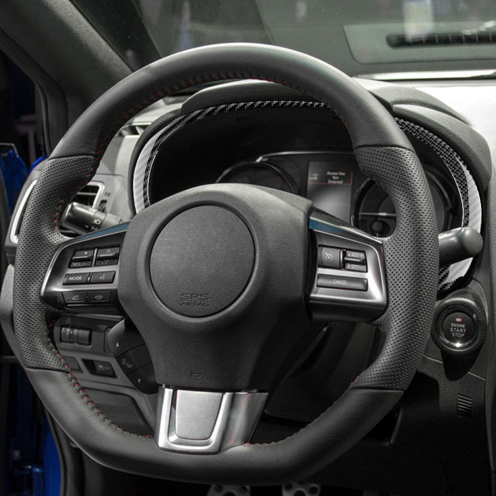 DynaCarbon™ Carbon Fiber Speedometer Surround Trim For Subaru WRX 2015-2021