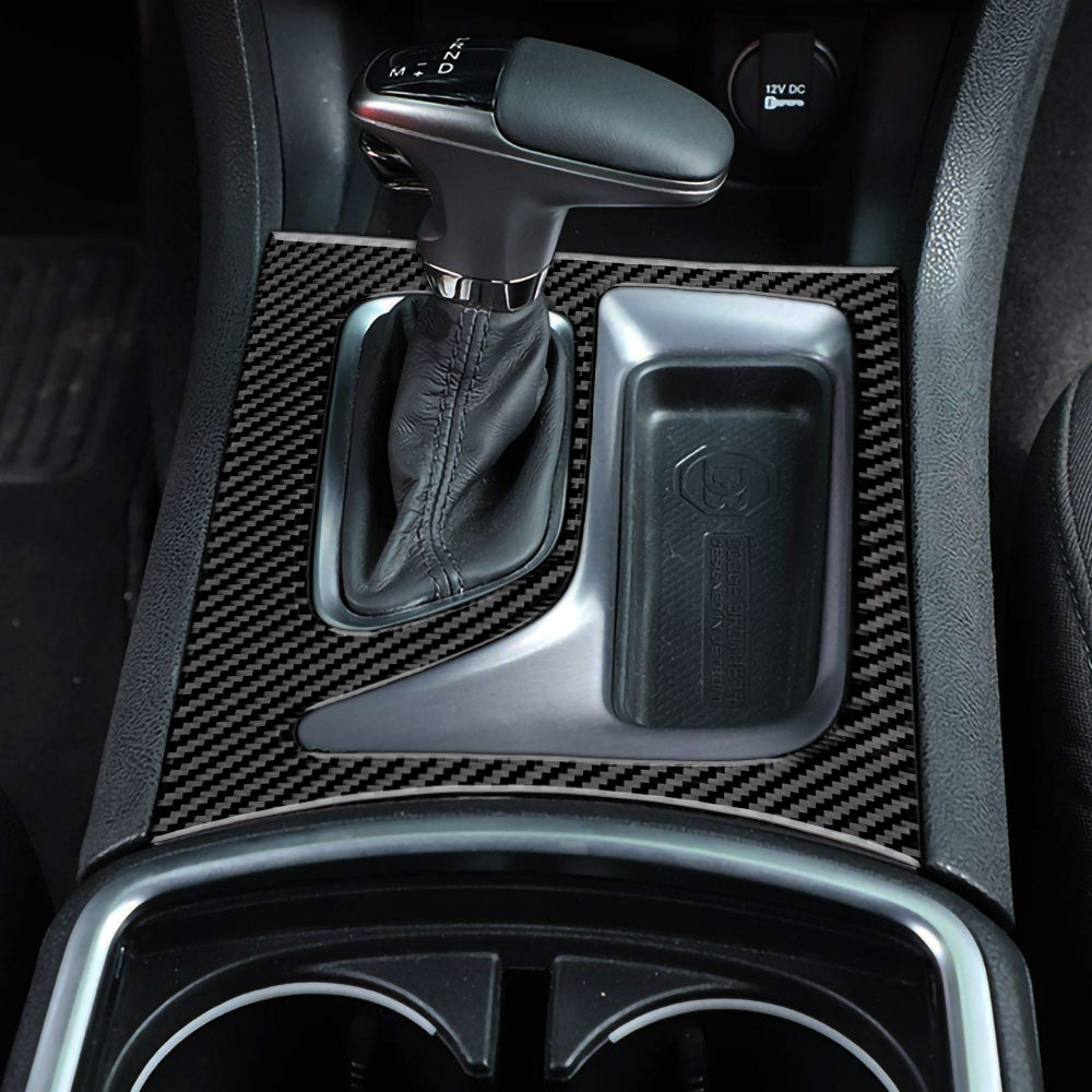 DynaCarbon™️ Carbon Fiber 7 PCS Front/Rear Center Panel Set for Dodge Charger 2015-2022