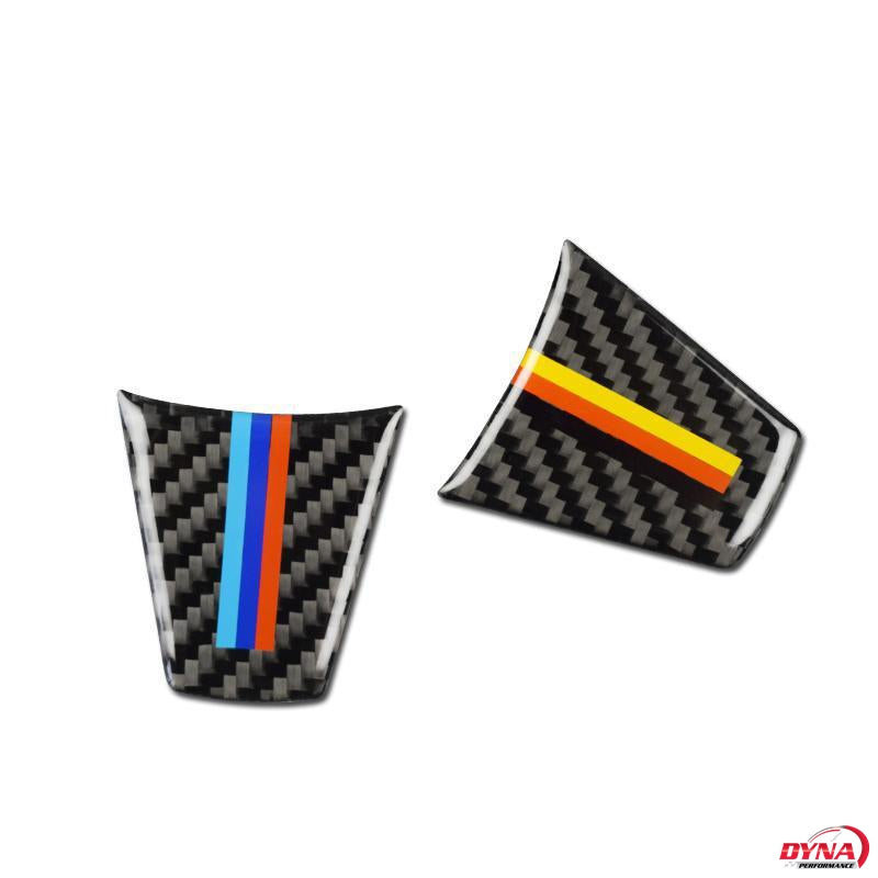 DynaCarbon™️ Carbon Fiber Steering Wheel Trim Overlay for BMW E90 E92 3 Series