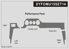 DynaCarbon™️ Full Dashboard Set for Ford Mustang 2015-2023