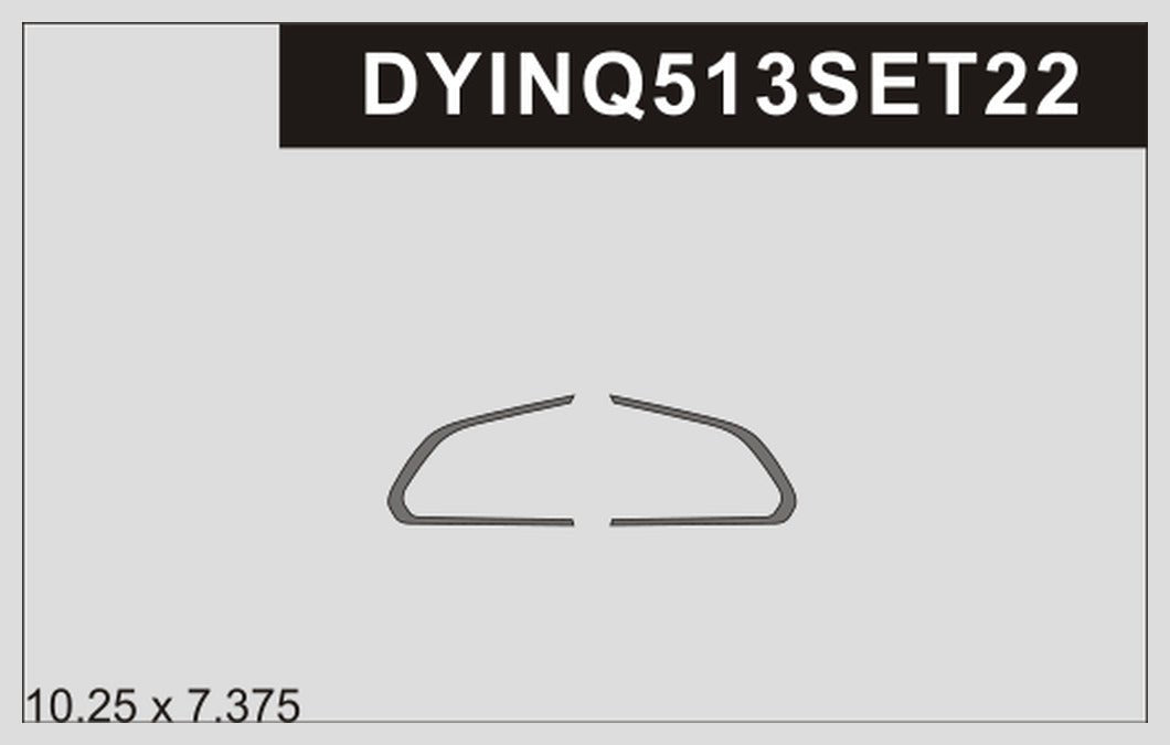 DynaCarbon™ Steering Wheel Switches Trim for Infiniti Q50-Q60 2013-2022