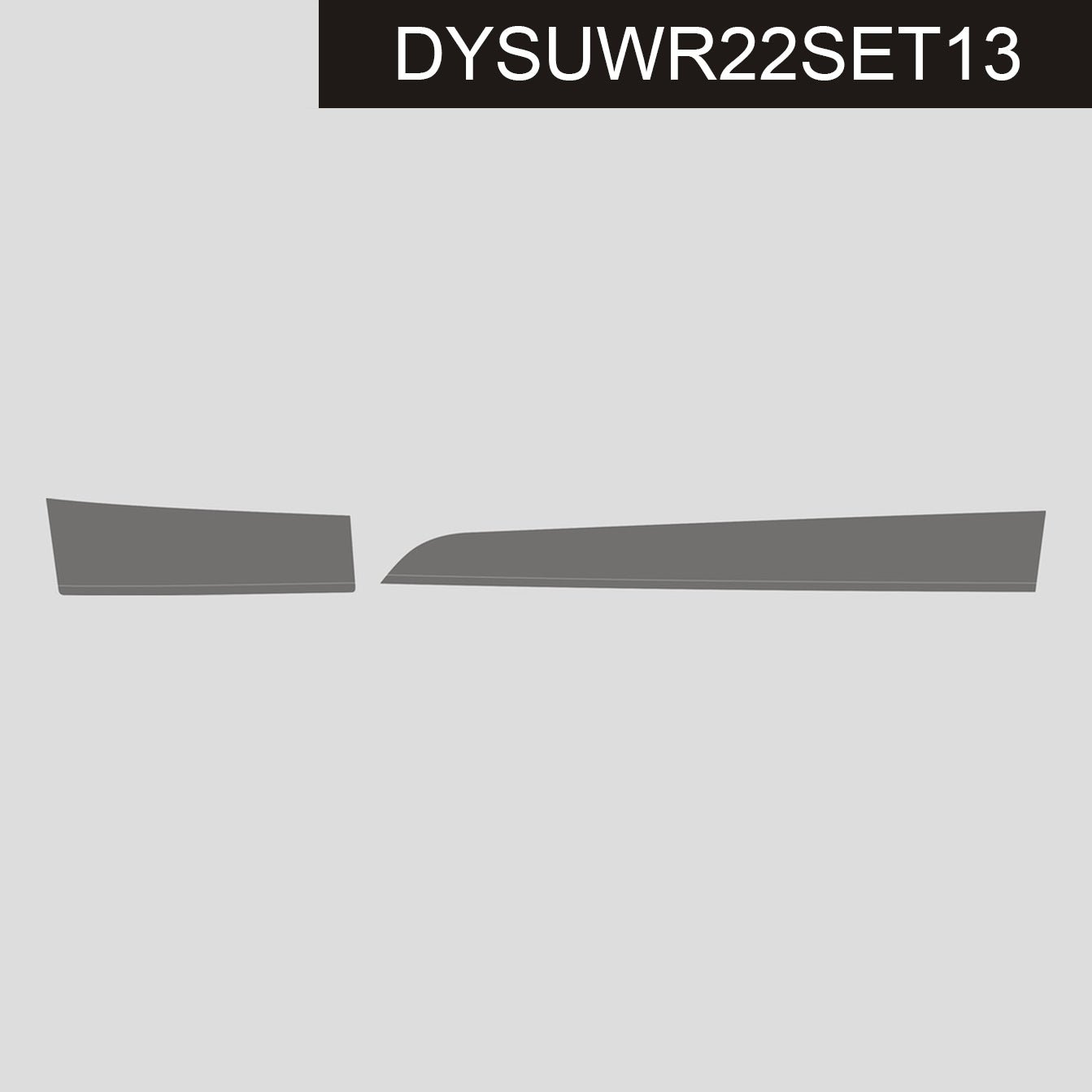 DynaCarbon™️ Carbon Dash Trims for Subaru WRX 2022-2023