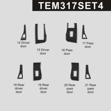 DynaCarbon™️ Carbon Door Window Controls Trims for Tesla Model 3 2017-2022