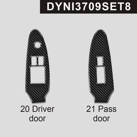 DynaCarbon™ Door Window Panels Trim for Nissan 370Z 2009-2020