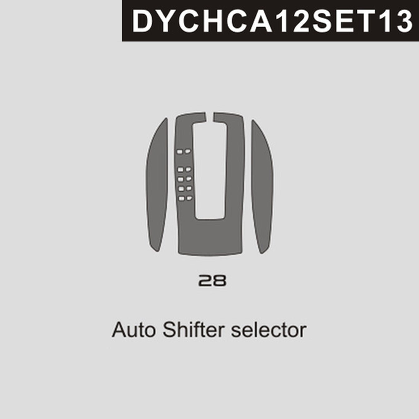 DynaCarbon™️ Carbon Auto Shifter Selector Trim for Chevrolet Camaro 2012-2015