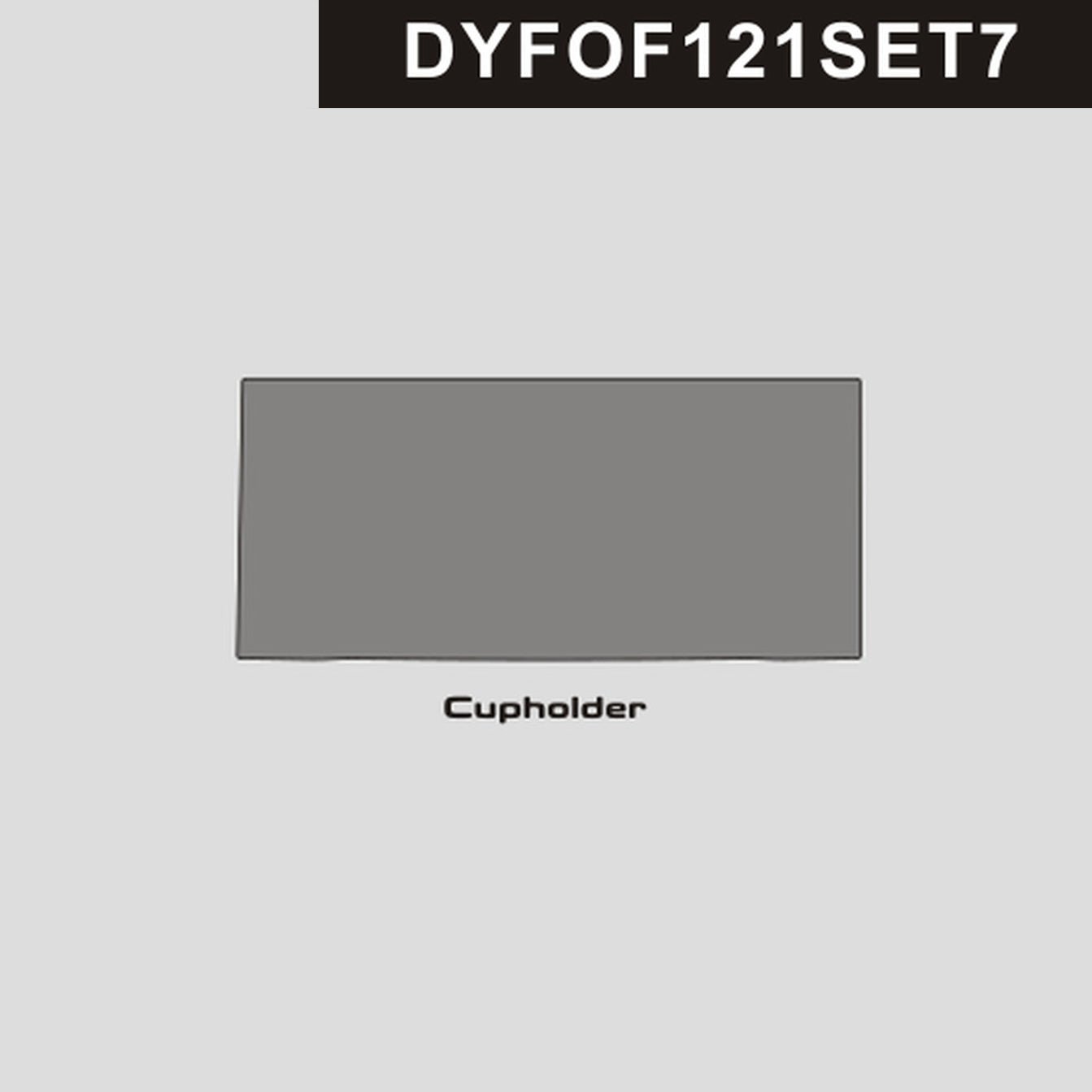 DynaCarbon™️ Carbon Cupholder Cover for Bucket Seats for Ford F-150 2021-up