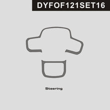 DynaCarbon™️ Carbon Fiber Steering Wheel Trim for Ford F-150 2021-up