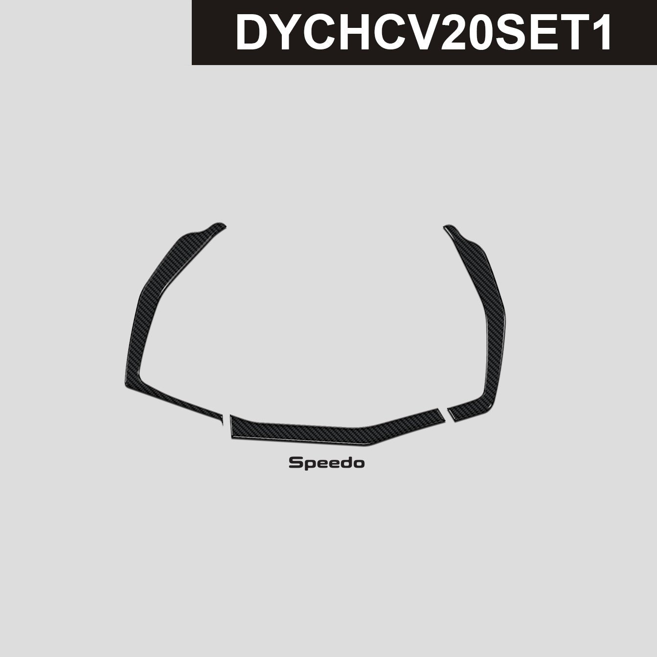 DynaCarbon™️ Carbon Speedometer for Chevrolet Corvette 2020-2025
